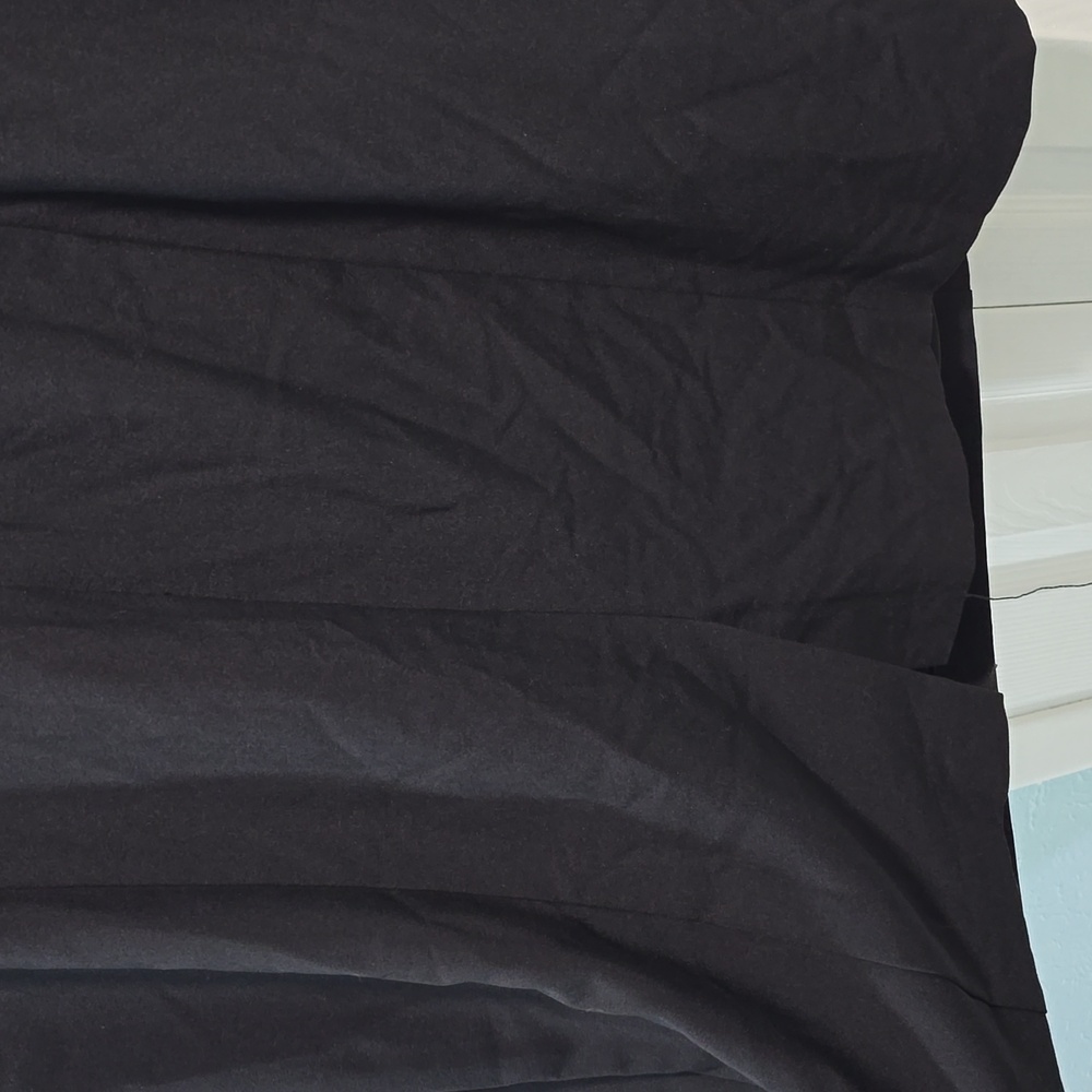 Ellen Tracy Black Dress with Gold Accents - Picture 13 of 16